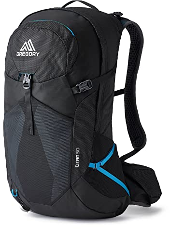 Gregory M Citro 30 Schwarz, Herren Alpin- und Trekkingrucksack, Größe 30l - Farbe Ozone Black