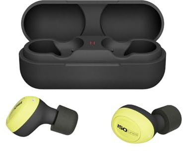ISOtunes Free 2.0 True Wireless Earbuds: EN352-konformer Bluetooth-Gehörschutz, verbesserte 25-dB-Geräuschunterdrückung, 22 Stunden Gesamtakkulaufzeit, Mikrofon mit Geräuschunterdrückung