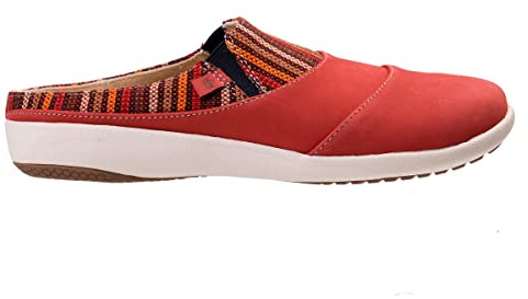 Spenco Siesta Nuevo Stripe, Mule Mujer, Manzana Horneada, 41 EU Ancho