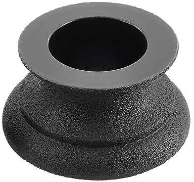 DT-DIATOOL Diamant-Schleifscheibe Ø 85mm x Höhe 40mm für Marmor Rundkantenschleifen, Diamantscheibe für Bohrung 22,23mm Schleifer