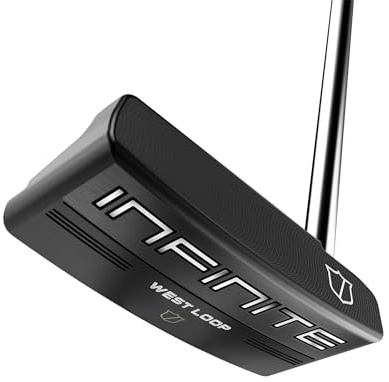 Wilson Golf Club, Infinite West Loop Putter, Steel, For Men