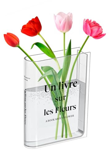 Bczhieulw Vaso decorativo interno fiori, moderni design soprammobili, arrangementi Flore