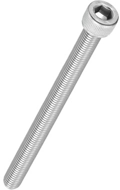 Kozelo 5 Stück Zylinderschrauben mit Innensechskant - [M10-1,5 x 120mm] 304 Edelstahl Vollgewinde Allen Innensechskantschraube für Elektromotor 3D-Druck Lüfter Motorenaustausch, Silber