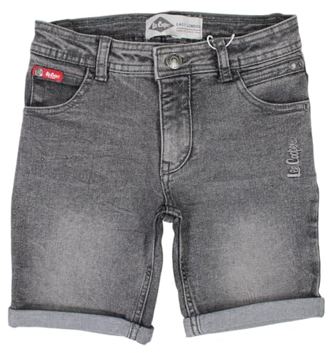 Lee Cooper, Bermudas, Pantalones Cortos, Short, niño, niña, Gris, Talla 14A - GLC114 BJ S2-14A