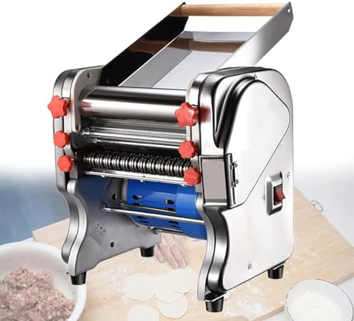 550 W professionell elektrisk pastamaskin, automatisk pastamaskin, multifunktionell degpress, elektrisk lamineringsmaskin för kök(FKM200)