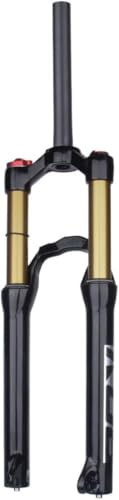 Caimcie Horquilla de suspensión para Bicicleta de montaña de 24 Pulgadas con Amortiguador de Aire y aleación de magnesio de 110 mm. Manual,24in QR