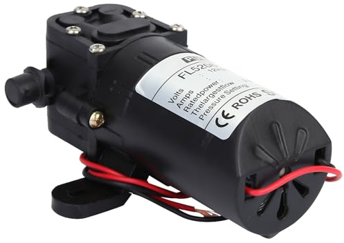 Naroote Bomba de Agua de Diafragma Rendimiento Superior para Equipos de Pulverización de Alta Presión, Pulverizadores Agrícolas, Lavado de Autos domésticos: a Prueba de Erosión, Cuerpo Pequeño,