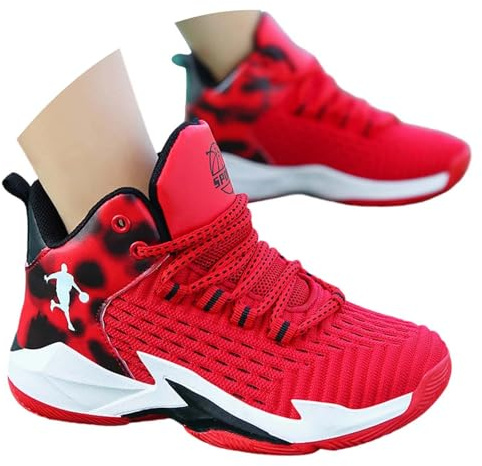 Générique Baskets légères et Respirantes pour garçons, Chaussures de Basket-Ball en pour Enfants et Jeunes, Chaussures de Sport décontractées, Confortables et durables#05