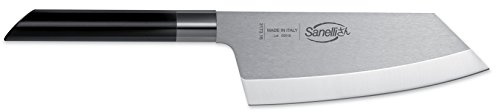 Sanelli SanelliSan Coltello Smile, Acciaio Inossidabile, Nero/Grigio, 31 x 2 x 6 cm