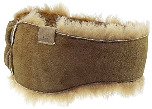 Harrys-Collection Stirnband Lammfell Ohrenwärmer, Braun, Einheitsgröße