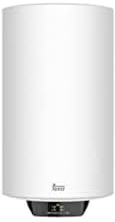 TEKA Termo Eléctrico Vertical 80 L, Smart Control, Tanque Zafiro, Indicador LED, Protección Sobrec. y Calent. Seco, EWH 80 VE-D