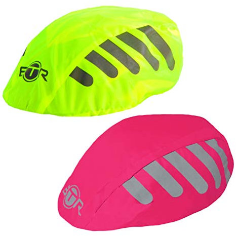 BTR fahrradhelm regenüberzug. Helm Cover x 2. Wasserdichter regenhaube fahrradhelm. Regenschutz für fahrradhelm