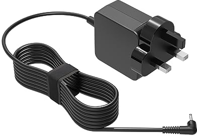 Superer 7.5Ft Charger Fit for Samsung Chromebook 2 3 NP110S1J NP110S1K XE500C12 XE500C13 XE503C12 XE503C32 XE501C13 Xe303c12 NP930X2K AC Laptop Power Adapter Supply Cord
