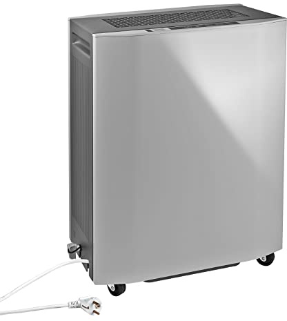 DEMA Raumentfeuchter DLE60 Bautrockner - Luftentfeuchter, Entfeuchter, Bautrockner - bis 60 L/Tag, für Räume bis 100 qm, 900 W, energieeffizient, leistungsstark - Keller, Wohnung, Garage