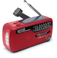 MUSE Radio FM MH-07 Red/Hybrid