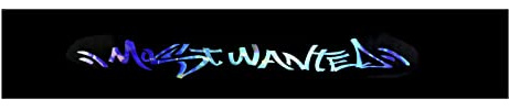 Auto Front Heckscheibe Windschutzscheibe Bunte Reflektierende Aufkleber Aufkleber Abdeckung Styling Dekoration Frontscheibe Aufkleber Need For Speed ​​Banner Aufkleber Autos Most Wanted Heckscheibe 20