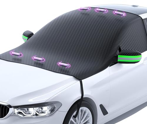 Auto Frontscheibenabdeckung für BMW 5 Series E39 E60 E61 G38 5 Touring 2000-2023 2024, Abdeckung Windschutzscheibe Winter Eisschutzfolien Schnee, Staub, Frost, Auto Zubehör,A