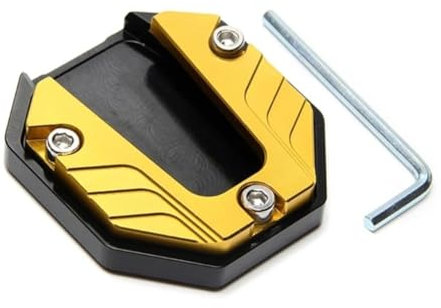 Seitenständer Verlängerung Pad Für SU&ZUKI Dirt Bike Motorrad Roller Ständer Extender Fuß Seite Stehen Verlängerung Pad Unterstützung Platte