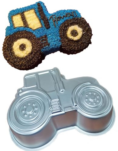 wotoy Aluminium-Traktor-Kuchen-Backform, 27,9 cm