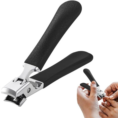 Edelstahl-Nagelknipser, Fingernagelknipser | Ergonomischer Nagelknipser aus Edelstahl,Verschleißfester Nagelschneider, tragbare Maniküre-Werkzeuge für Zehennägel, Fingernägel