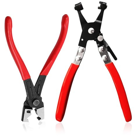 Set pinze, Pinza per Fascette Metalliche Auto Pinza per Fascette Stringitubo Universale Per La Manutenzione Dellautomobile