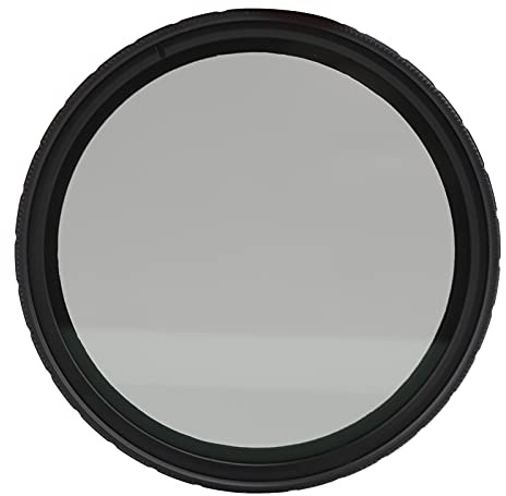 Joyance FOTGA Filtre ND variable, réglable ND2-ND400 Filtre d'objectif à densité neutre pour appareil photo SLR, 67 mm, compatible avec divers objectifs, contrôle de la lumière fluide