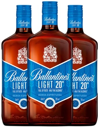 Whisky Blended Ballantine's Light 20º 70 cl (Caja de 3 Botellas de 70 cl)