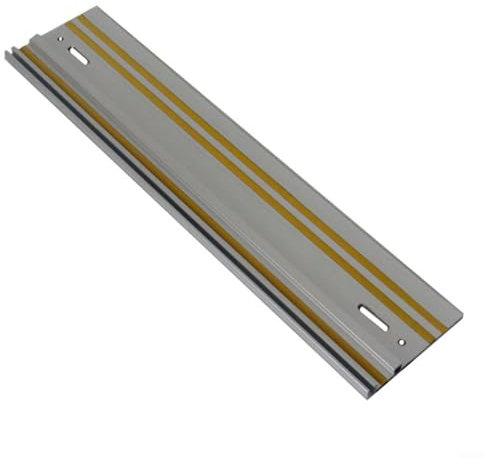 CWOQOCW Führungsschiene aus Aluminium, extrudierte Führungsschienen, Schienensägen, Führungsschiene für alle Schienensäge-Anwendungen und Holzbearbeitungsprojekte (400 mm)
