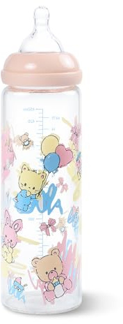 LittleForBig Vuxen Baby Ultra Printed Flaska Speciell Överdimensionerad Glasmatning Baby Cuties Mönster