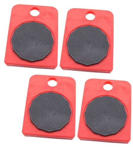 Anneome Roulettes Pivotantes Universelles Pour DéPlacement De Meubles Lourds - Kit De 4 Patins Glisseurs En Plastique Abs Pour Lit RéFrigéRateur Et Autres Objets Lourd Sur Sols Durs