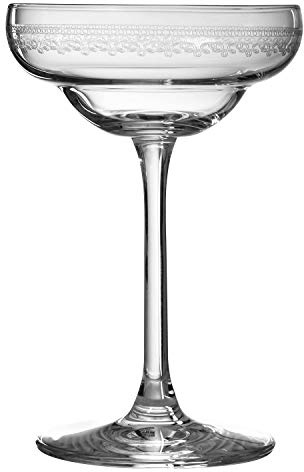 Coley 1910 Coupe 17cl - Single - Lead Free Crystal Cocktail Glass and Champagne Saucer