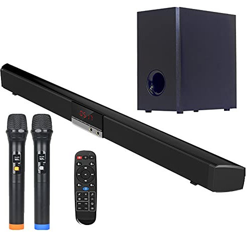 Audio Echo Wall TV, Altoparlanti Bluetooth, Eccellente Sistema Audio Surround 5.1, Adatto per Alta Definizione E Smart TV, Supporto Bluetooth 5.0, RCA, Coassiale, USB, 3,5 Mm