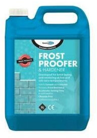 BOND-IT Frost Proofer & Rapid Hardener For Brick Laying & Rendering Sizes 5L