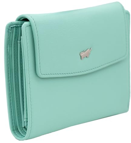 BRAUN BÜFFEL Joy Wallet M Aquamarine