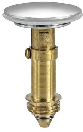 Hsthe Sea Fregadero del baño Orificio de Drenaje de 35 mm Tapón de Drenaje del Tapón de Drenaje de Rebote emergente Universal Filtro Tipo de Empuje Tapón de bañera Tapones para Fregadero