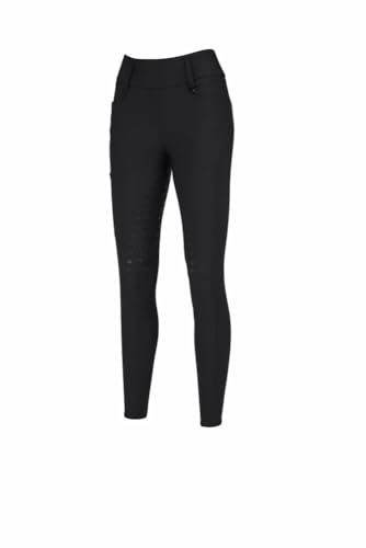 Pikeur Damen Reitleggings Malia Fullgrip Siedbdruck Black