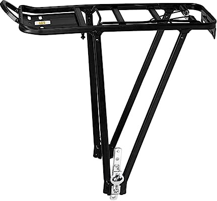 Qsvbeeqj Fahrrad Gepäckträger Aus Aluminiumlegierung Hinterer Fahrradträger Rückseite des Fahrradträgers Schnellspanner Mountainbike Gepäckträger