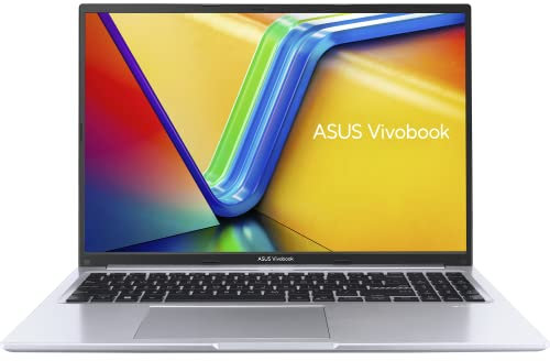 ASUS Vivobook 16 M1605YA Laptop | 16 WUXGA 16:10 IPS Display | AMD Ryzen 7 7730U | 16 GB RAM | 512 GB SSD | AMD Radeon | Windows 11 | QWERTZ Tastatur | Cool Silver