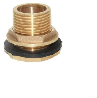 Regentonnen-Zubehör, stabiler Messinganschluss zur Verbesserung der Effizienz Ihres Regenwassersystems (1/2)