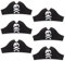 Folat Décoration anniversaire enfant Party-33,5 x 15 cm-6 pièces-Accessoires de chapeau filles et les garçons de la fête des pirates, 27479, Multicolore