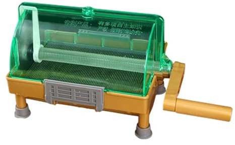 Wsdsgz Manovella manuale Tritatutto per alimenti in acciaio inox Impugnatura ergonomica Parti sicure per lavastoviglie per una preparazione efficiente della cucina Strumento multiuso a manovella da