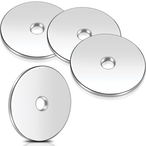 80Pcs M4 x 25mm Stainless Steel Flat Washers Thickness 1mm - 304 Stainless Steel Penny Washers for Bolts and Screws