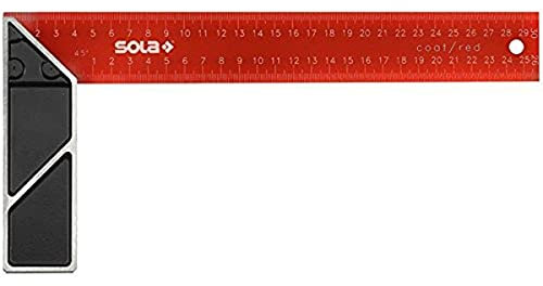 Sola 56014501 SRC 500 - Escuadra para carpintero, color negro