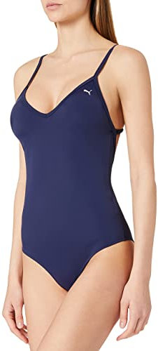 PUMA Swimsuit 100001634 Costume da Bagno, Navy, L Donna