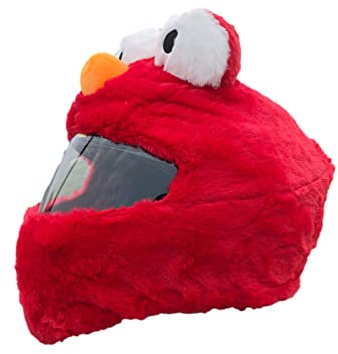 Motorradhelm Cover,Motorradhelm Abdeckung Plüsch,Cartoon Plush Motorcycle Helmet Cover,Motorradhelm Überzug Lustigmotorradhelm Überzug Plüsch,Für Männer, Frauen(Ohne Helm)