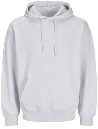 JACK & JONES Jjecharge Sudadera con Capucha Noos, Color Blanco., L