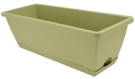 KONTONTY 1stück Rechteckiger Pflanztopf Für Gemüse Robuster Kunststofftopf Für Balkon Und Gartenpflanzen Mit Abflusslöchern Für Und Pflanzenpflege