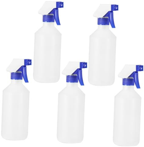 MOTHNUR 5piezas Botella De Spray Vacía De Unidades Por Paquete Botella Pulverizadora De Plástico Para Limpieza De Cocina Dispensador De Niebla