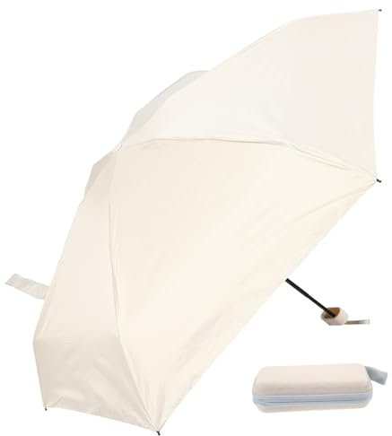 OATIPHO Ombrello Antipioggia Portatile e Compatto Uv Ombrello Pieghevole Per Protezione Solare Leggero Per Spiaggia e Outdoor