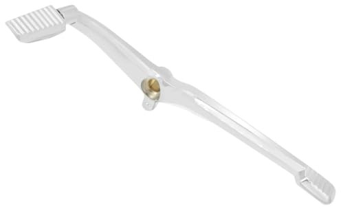 Leva Del Cambio Tacchi-punta Leva del cambio con comando a pedale per moto, nera cromata, adatta per Honda Gold Wing GL1800 Tour DCT 2018-2021 2022 2023 Leva del Cambio Pieghevole per(Chrome Shift Lev